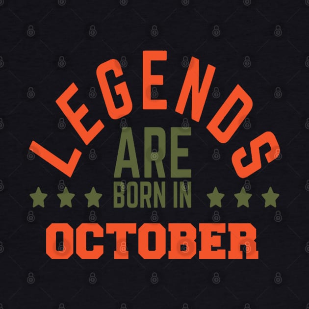 Legends Are Born in October by BambooBox